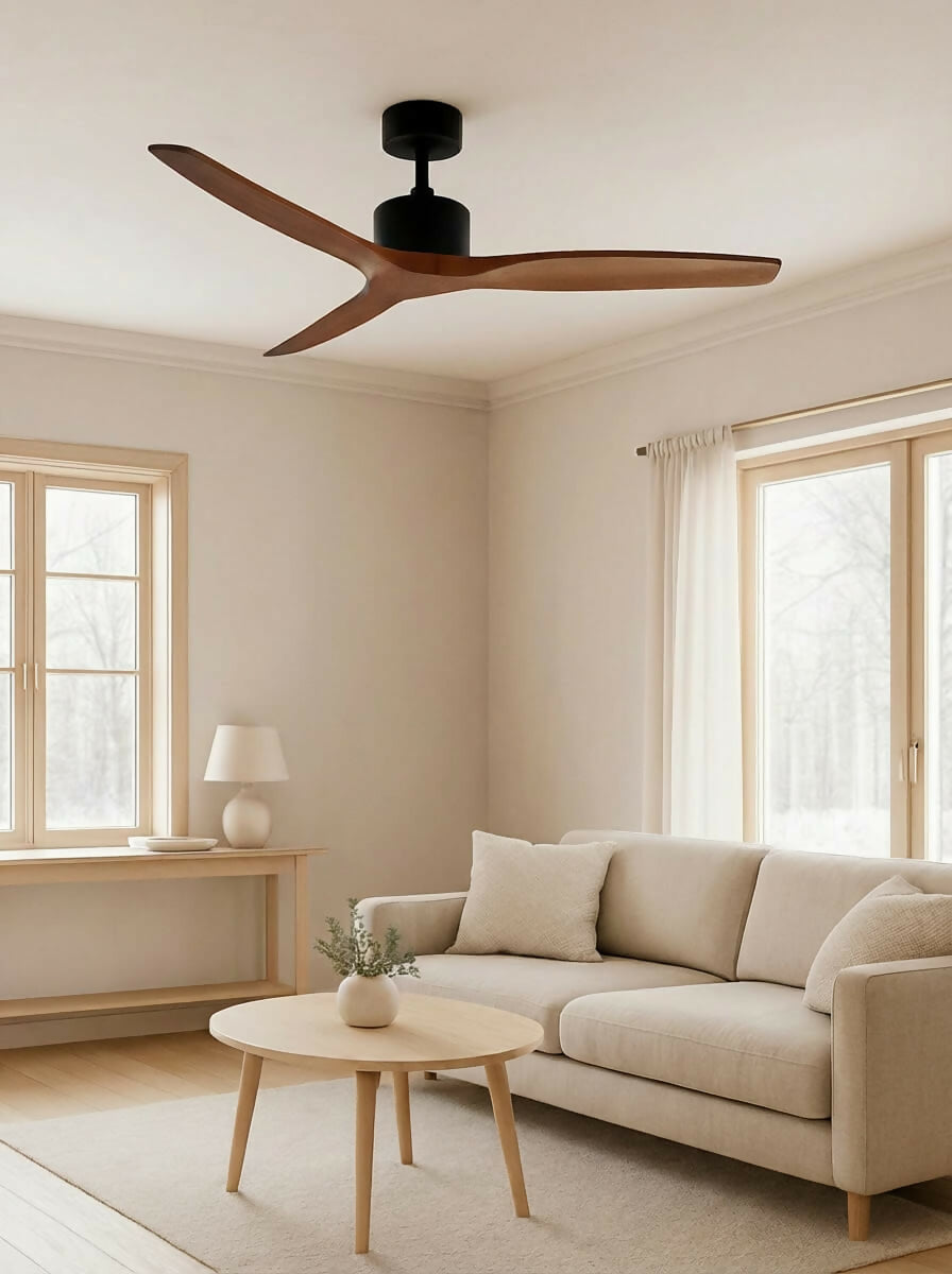 Ventilador de Techo Aviador Nogal Ajustable 52” PRIMATERM