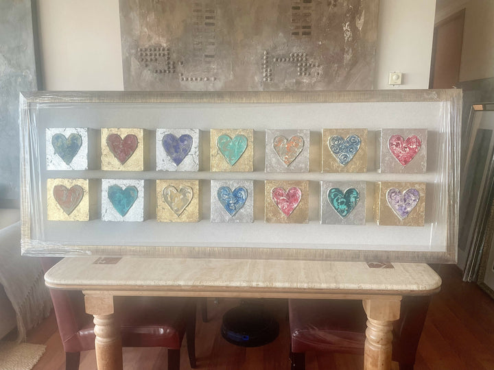 14 corazones de la suerte