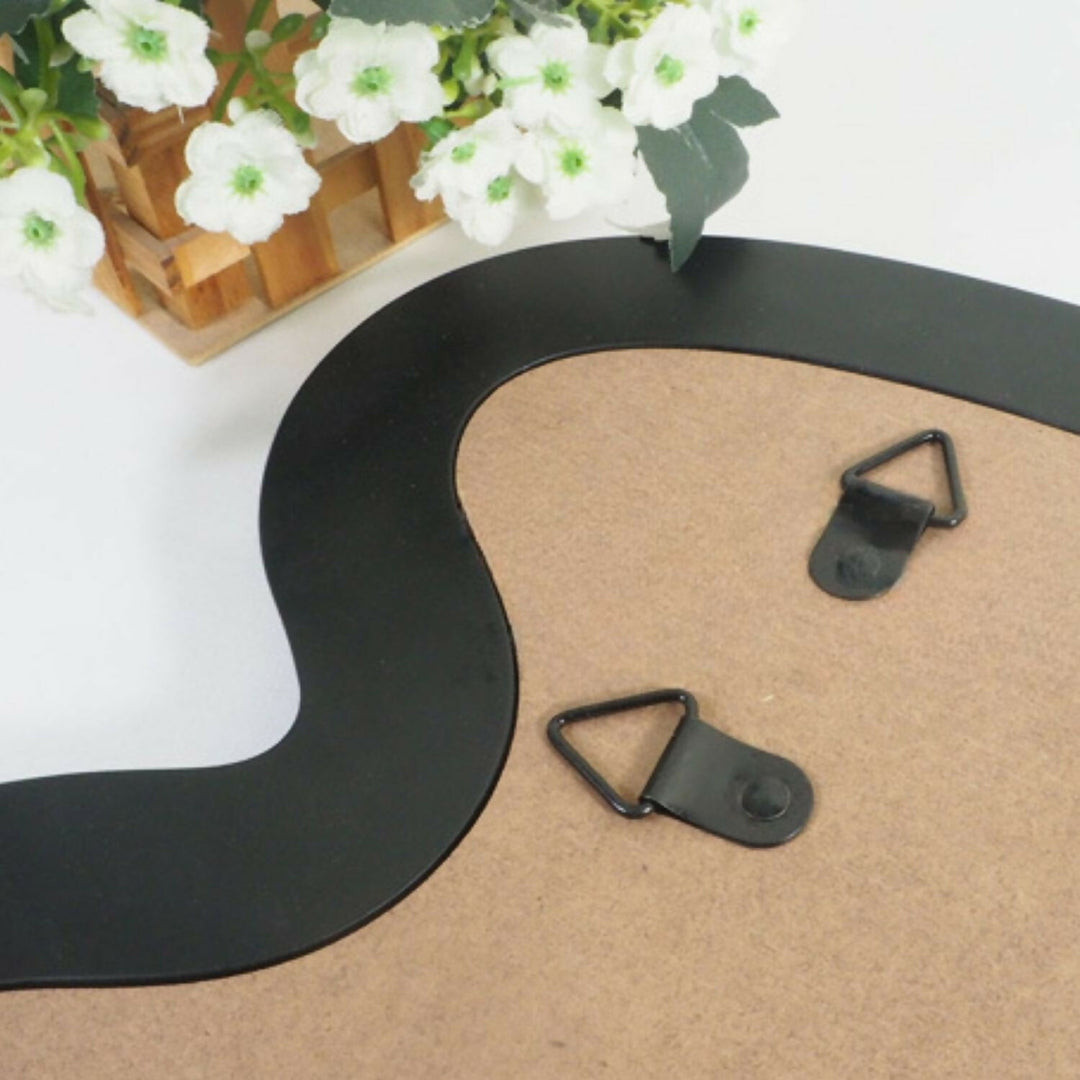 Espejo de Tocador Ondas Negro