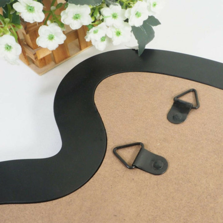 Espejo de Tocador Ondas Negro