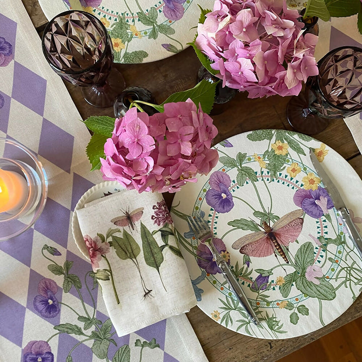 Set 4 Servilletas Botanica - Lino Poliester