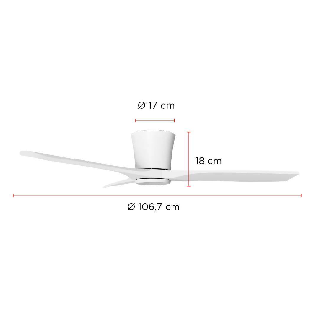 Ventilador de Techo Hydra Blanco 42” PRIMATERM