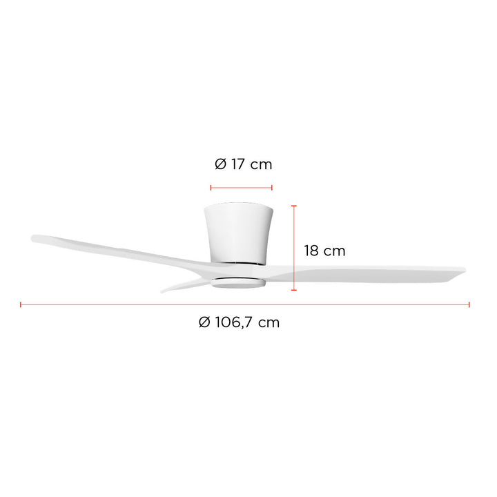 Ventilador de Techo Hydra Blanco 42” PRIMATERM