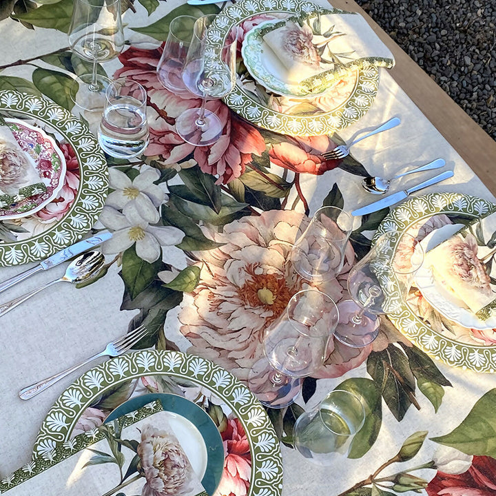 Set 4 Servilletas Camelia - Lino Poliester