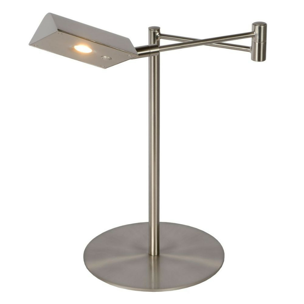 LAMPARA DE MESA NUVOLA CROMO LED