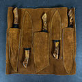 Set Cuchillos de Acero Damasco Huerquehue