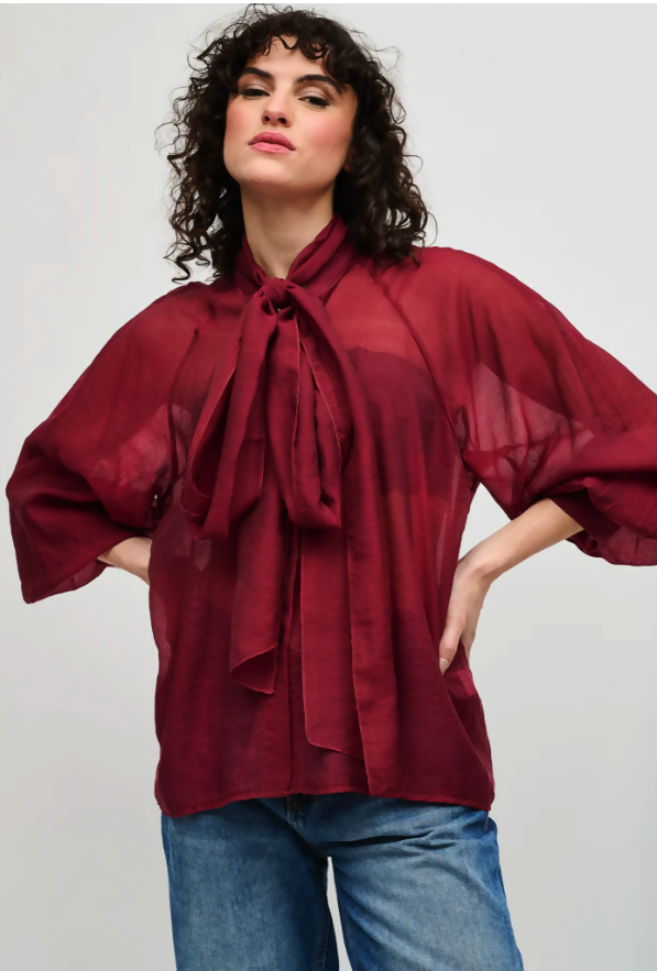 BLUSA MANGA GLOBO