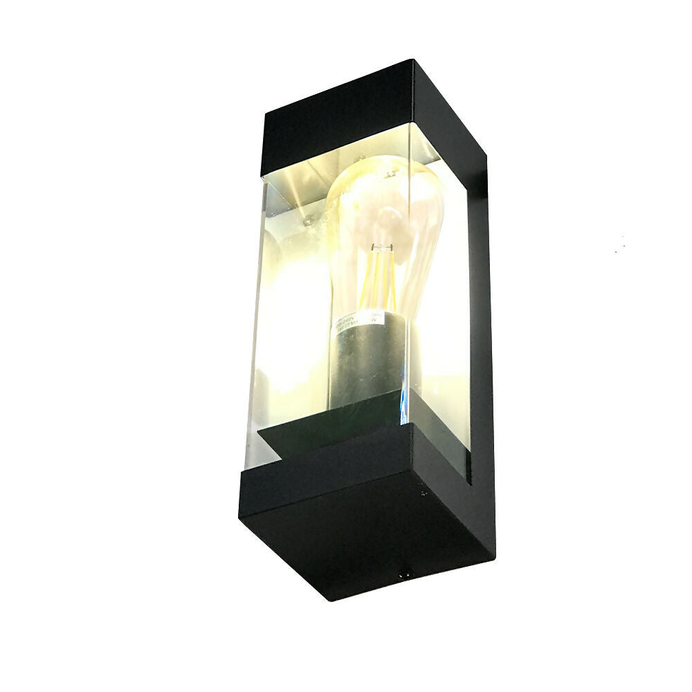 Aplique Aluminio Unidireccional Aften Negro