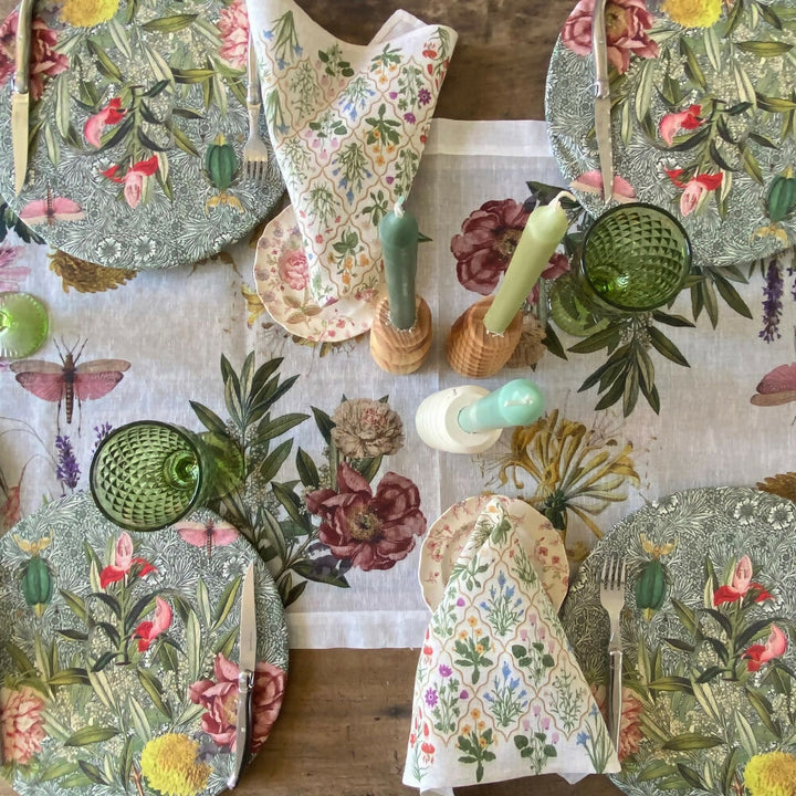 Set 4 Bajoplatos Botanico