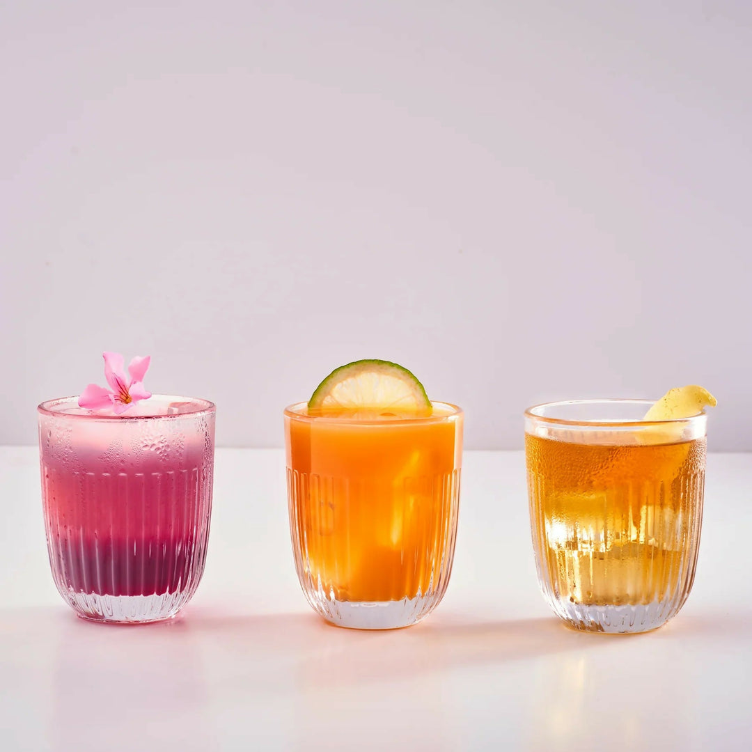 SET 6 VASOS BAJOS OUESSANT ROSADO