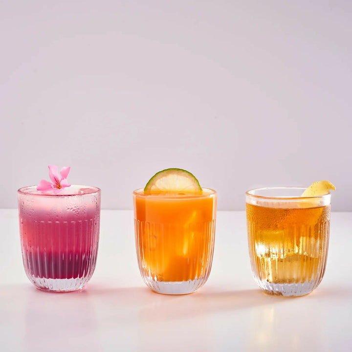 SET 6 VASOS BAJOS OUESSANT ROSADO