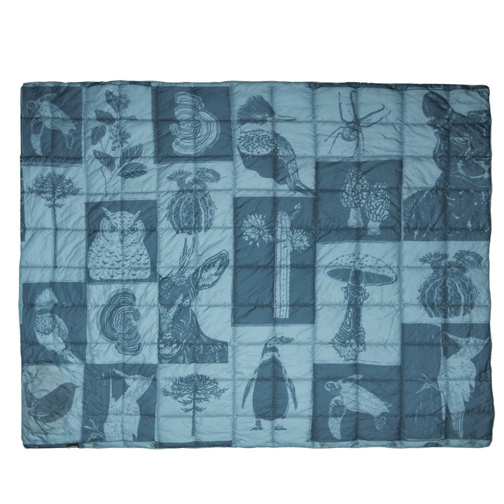 Manta Térmica Nalca Multifuncional Azul Print