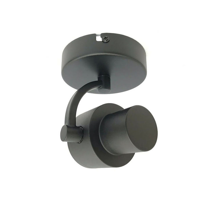 Foco Sobrepuesto Komo Negro Mate