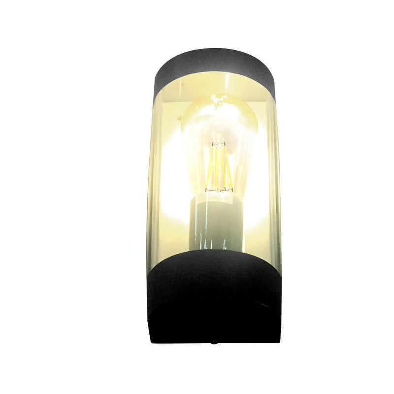 Aplique Aluminio Unidireccional Abend Negro