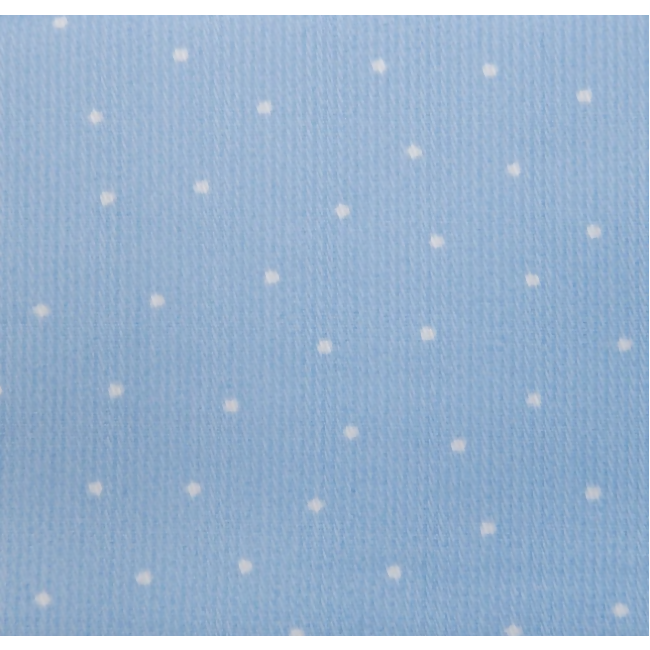 Mudador Doble Puntitos Celeste Bee Bee