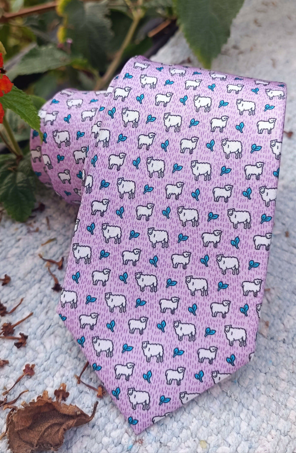 Ovejas luciacorbatas