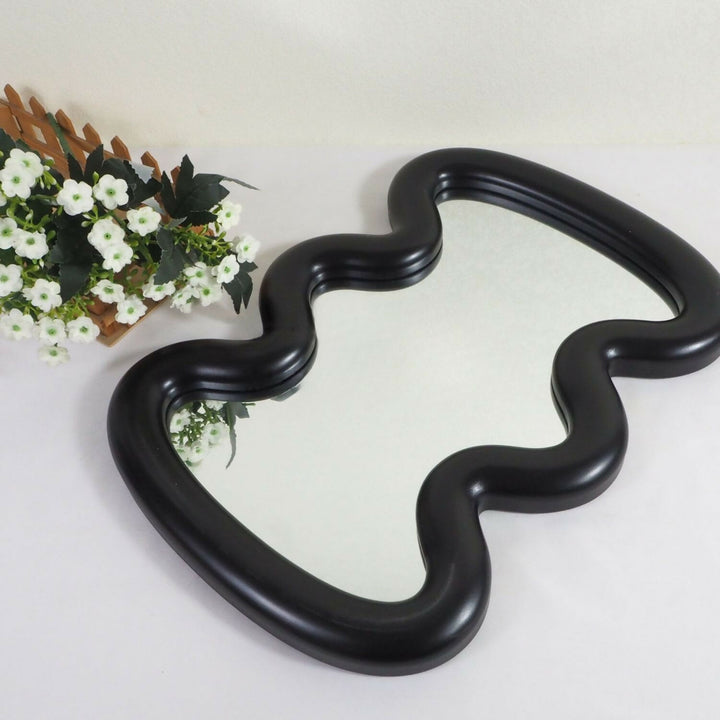 Espejo de Tocador Ondas Negro