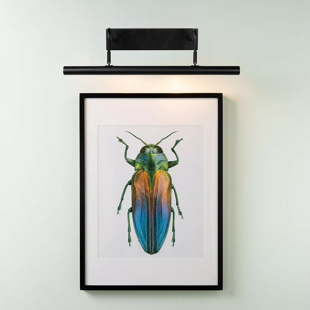 LAMPARA ILUMINA CUADRO VINZ NEGRO 60CMS