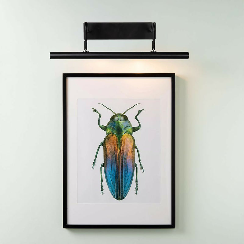 LAMPARA ILUMINA CUADRO VINZ NEGRO 60CMS