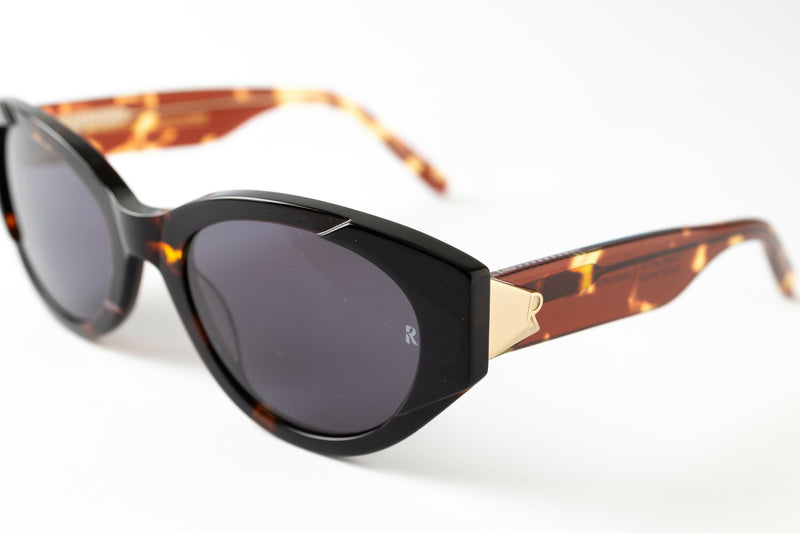 Anteojos Perpetuals 02 CatEyes Black Demi Cristal