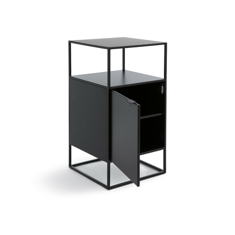 Gabinete Simple 1 Puerta | METAL BLACK