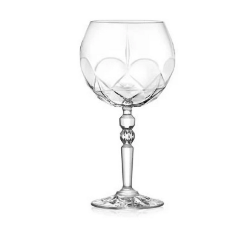 Set 6 Copas Gin RCR Alkemist Cristal Tallado
