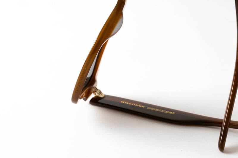 Anteojos Perpetuals 04 Square Milky Brown