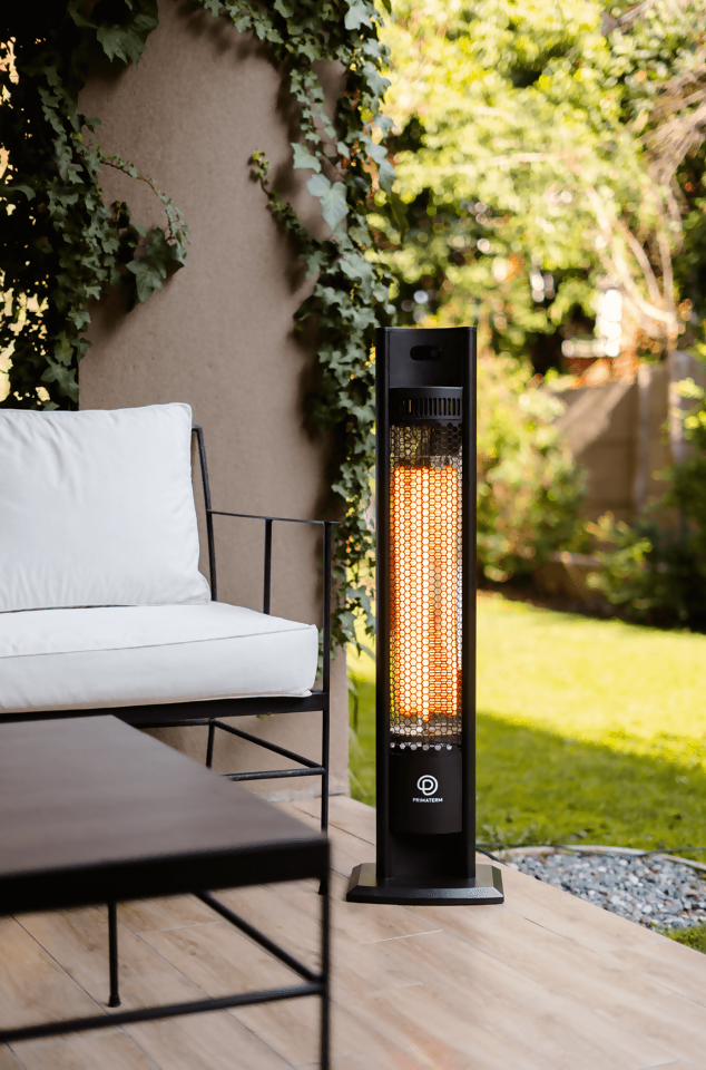 Calefactor de Terraza Primawarm 2000w 2 Niveles PRIMATERM