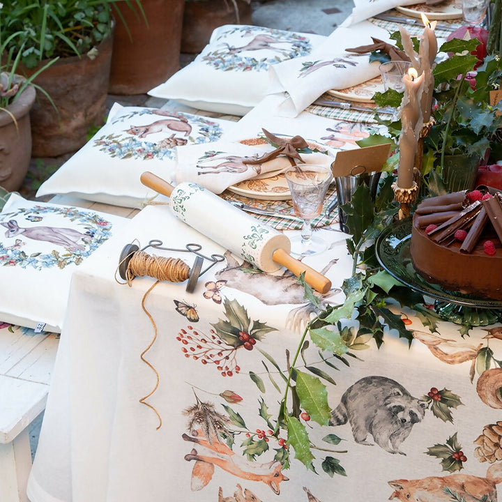 Mantel Woodland - Velo Organza