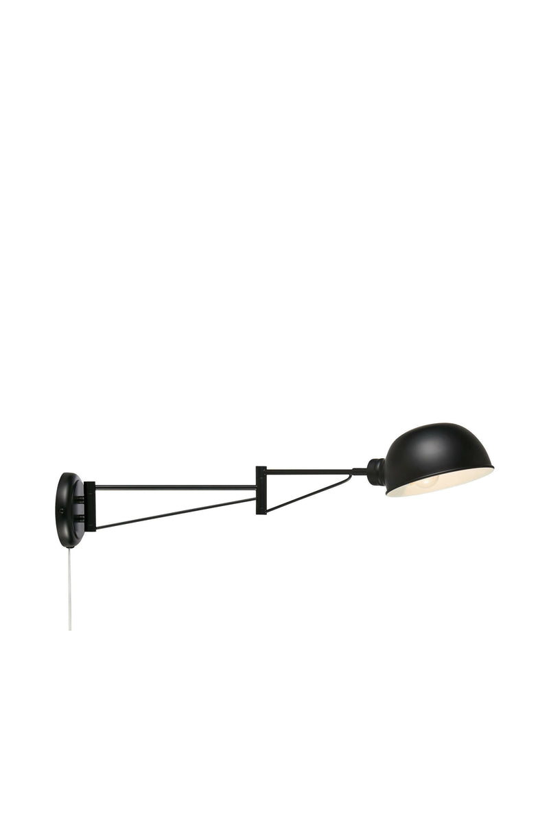 Aplique Portland Negro ByP Iluminación