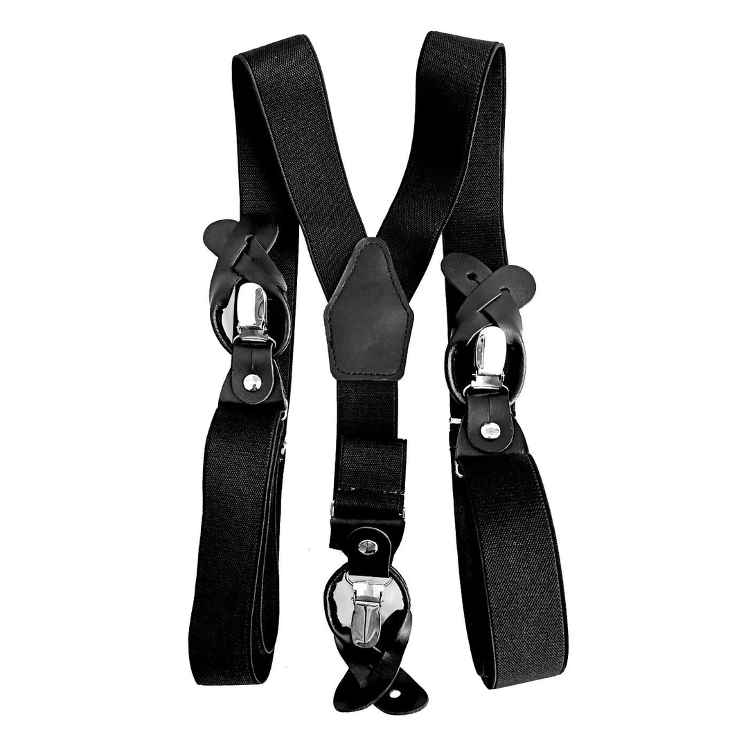 suspensor negro doble