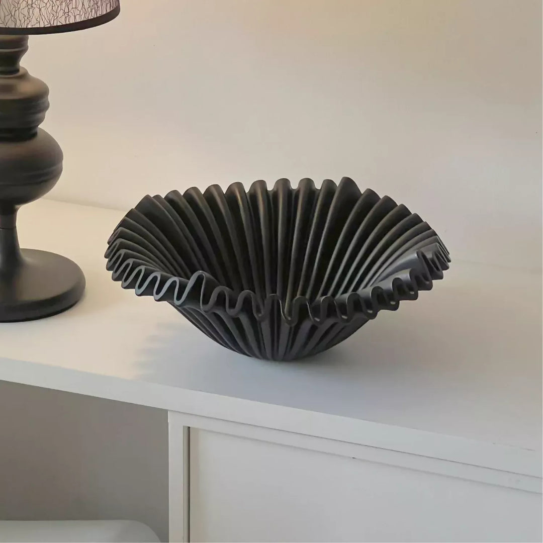 Fuente estilo Frutero Cerámica Shell