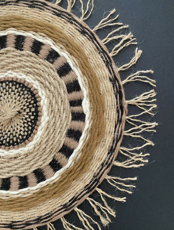 Telar Circular Toques de Negro