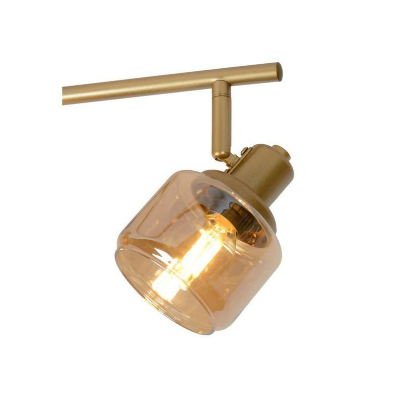 BARRA DIRECCIONAL BJORN DORADO 4xE14