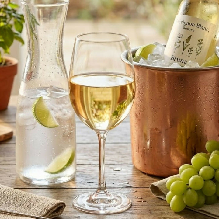 CRYSTALEX SET 6 COPAS VINO BLANCO BRUNA 350ml