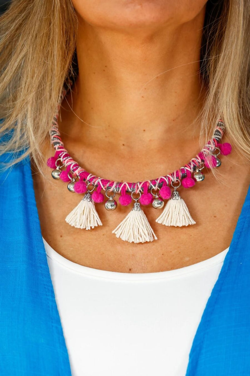 Collar Gozadora Fucsia