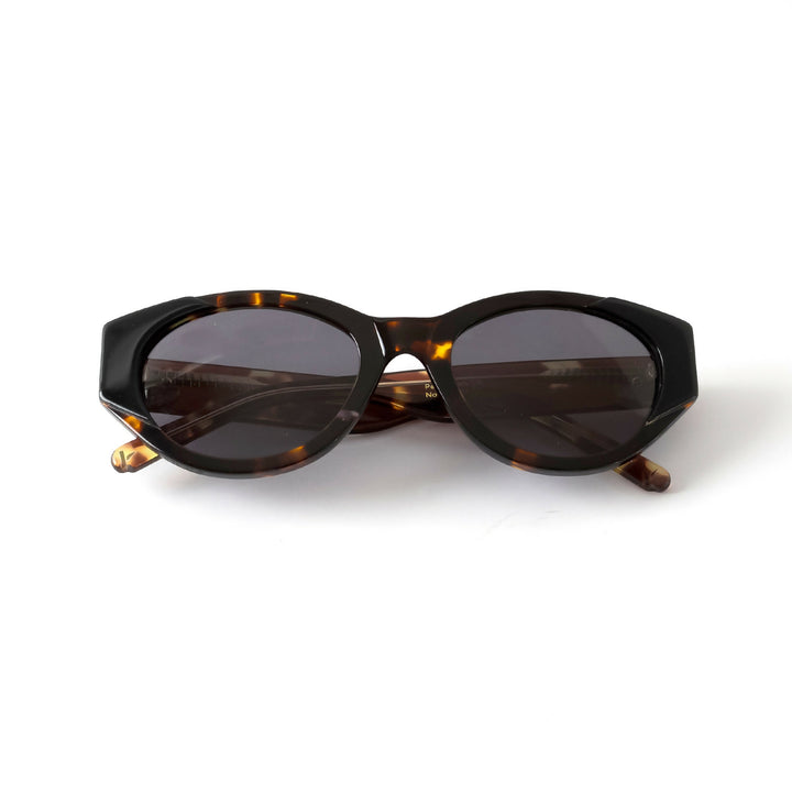 Anteojos Perpetuals 02 CatEyes Black Demi Cristal