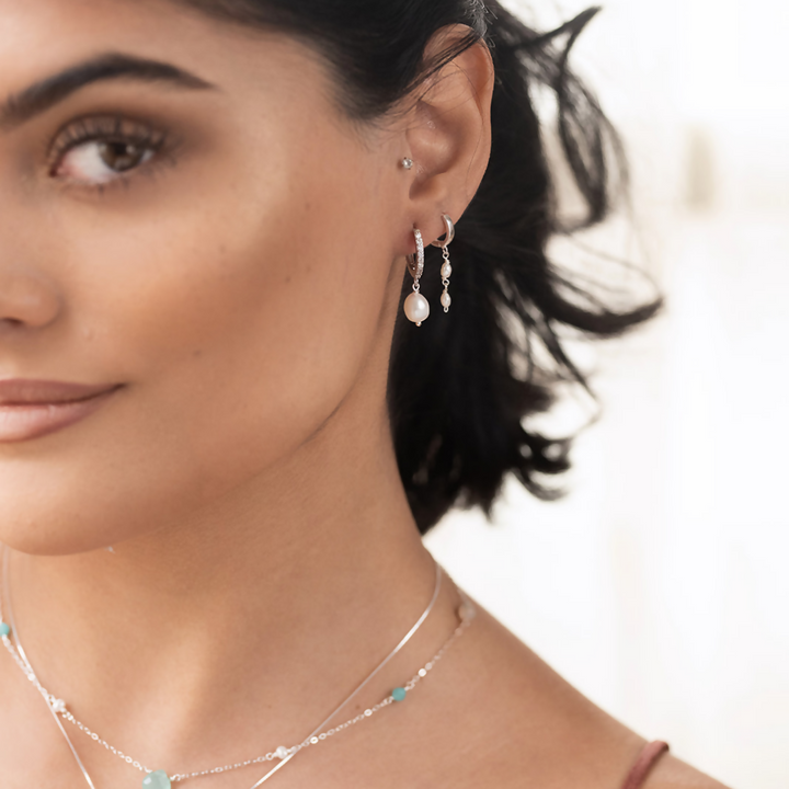 MU4035 ARGOLLAS PERLAS CLASSIC PLATA 