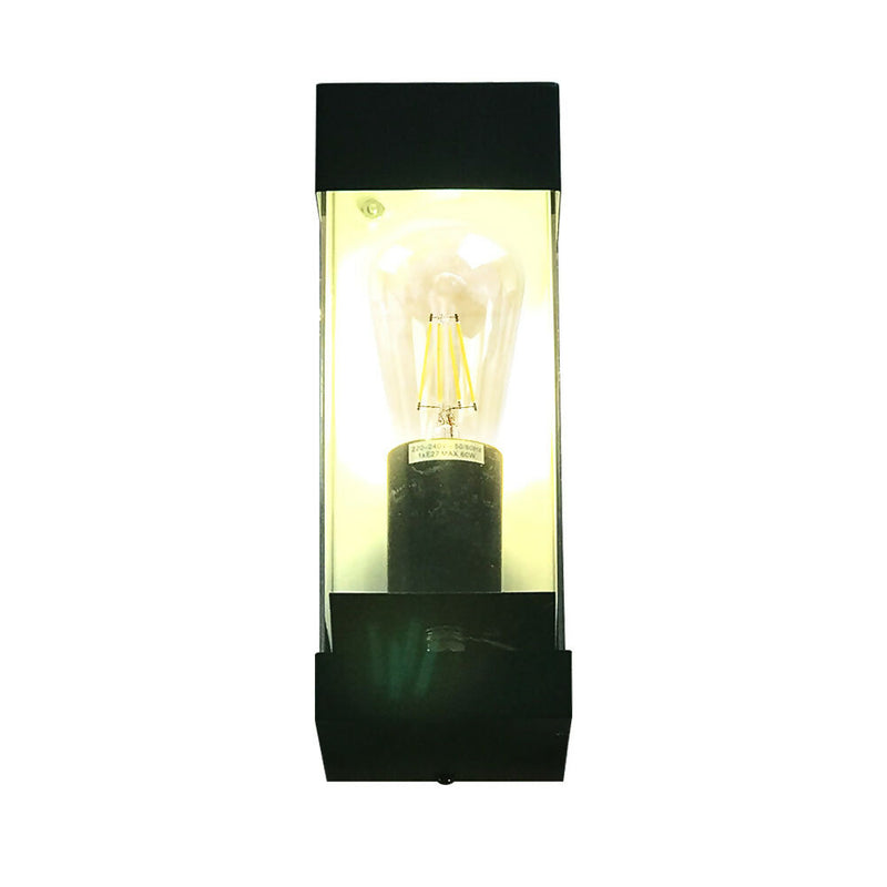 Aplique Aluminio Unidireccional Aften Negro