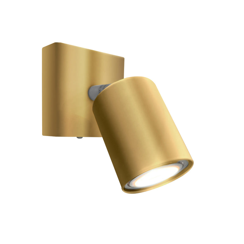 Foco Sobrepuesto Silo Bronce Pulido