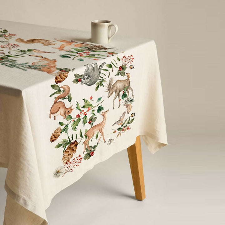 Mantel Woodland - Velo Organza