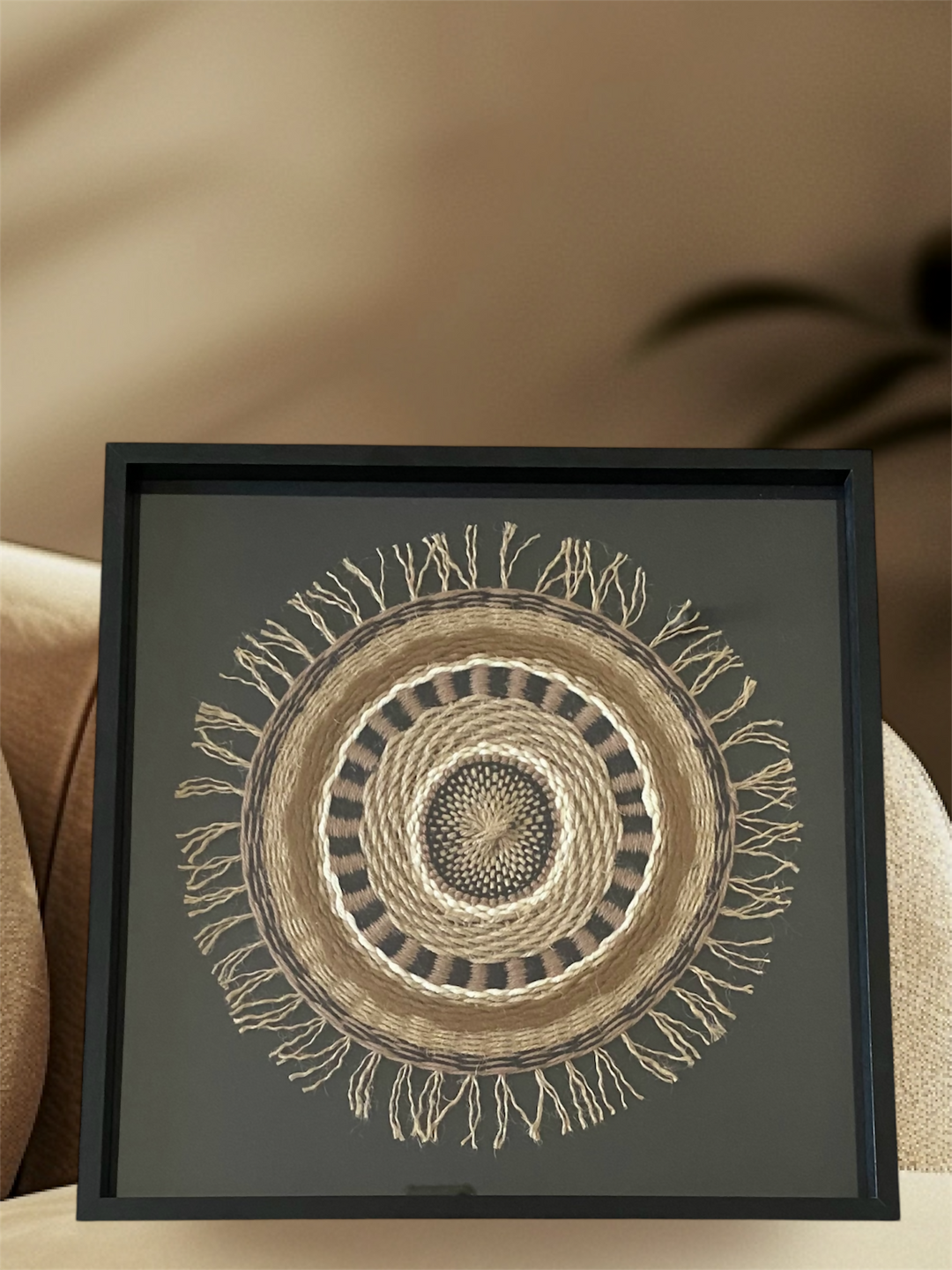 Telar Circular Toques de Negro