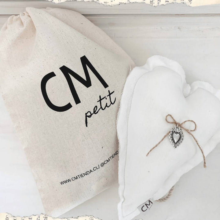 Cunero de Lino Sagrado Corazón