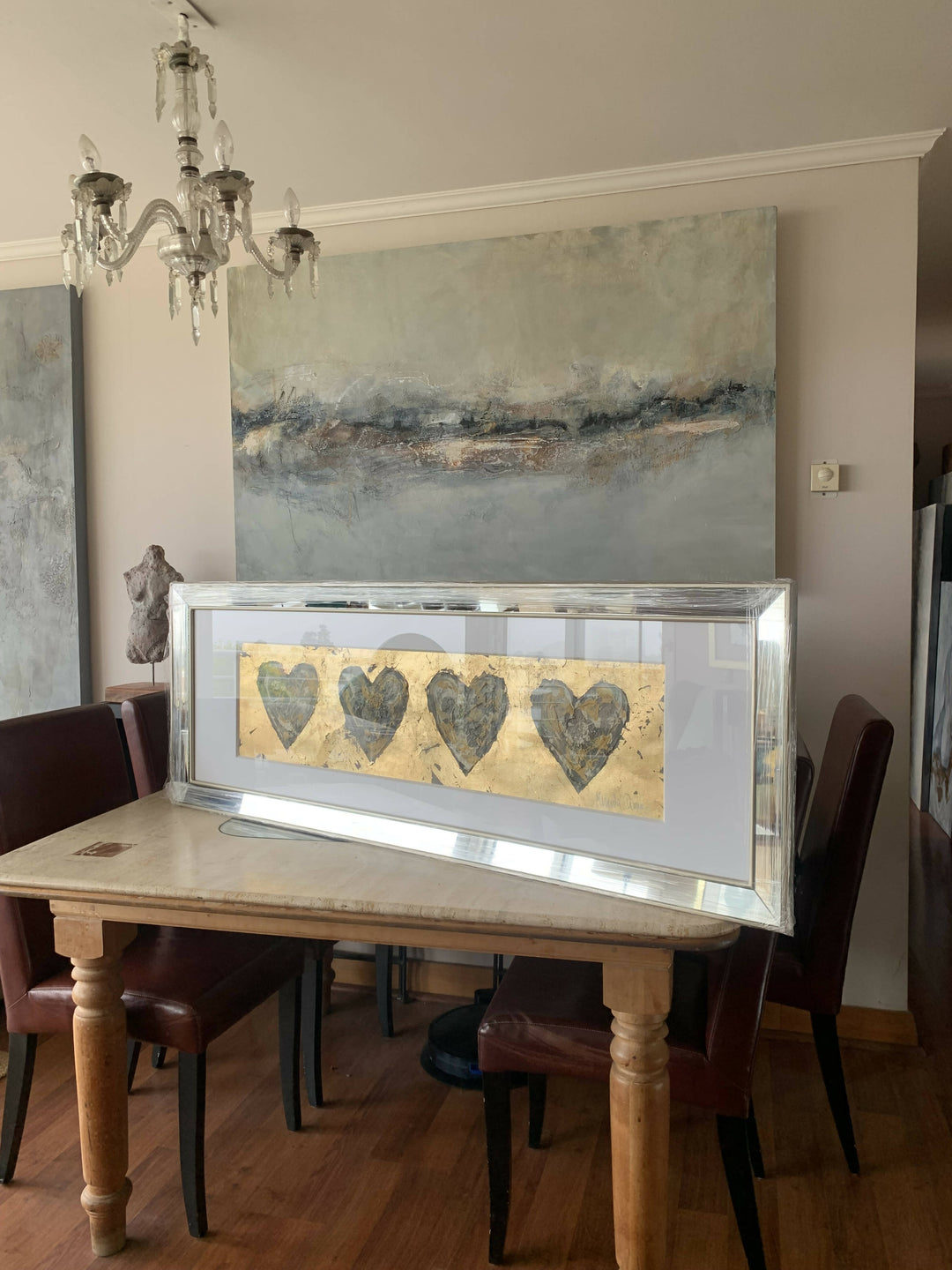 CUADRO 4 CORAZONES HABANO