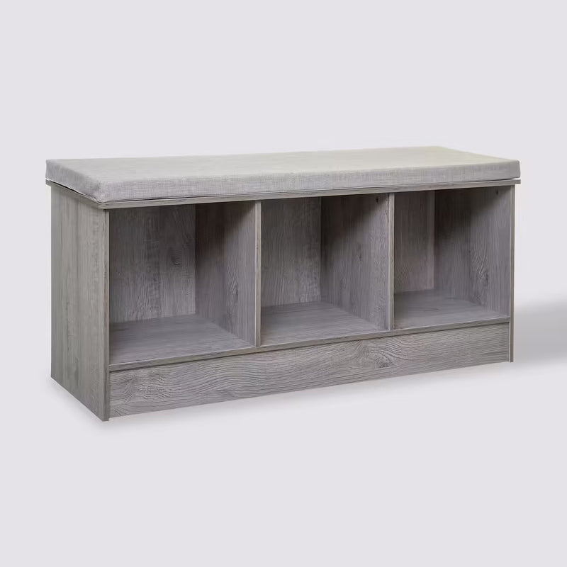 BANCA MADERA MIX GRIS