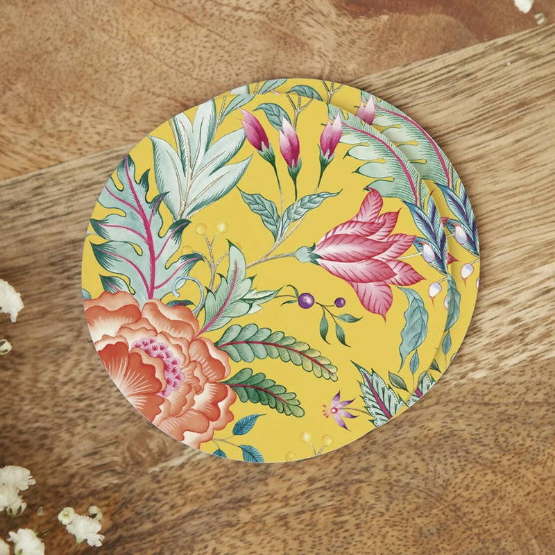 Posavasos Redondo Chinz Amarillo (entrega 5 días hábiles)