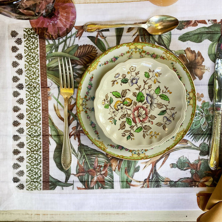 Set Individuales Velo Organza - El Kongo