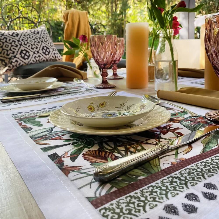 Set Individuales Velo Organza - El Kongo