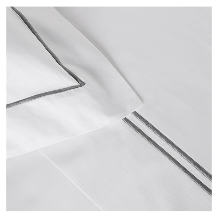 Juego sábanas Premium 300 hilos 100% algodón, con doble festón