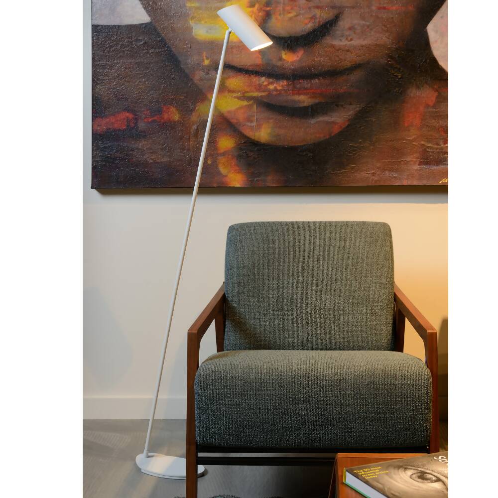 LAMPARA DE PIE HESTER BLANCO 1XGU10